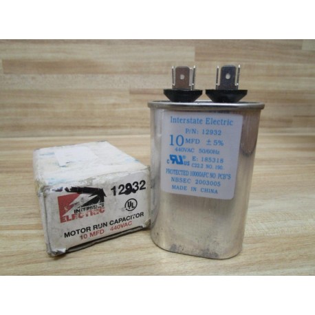 Interstate Electric 12932 Capacitor 12932