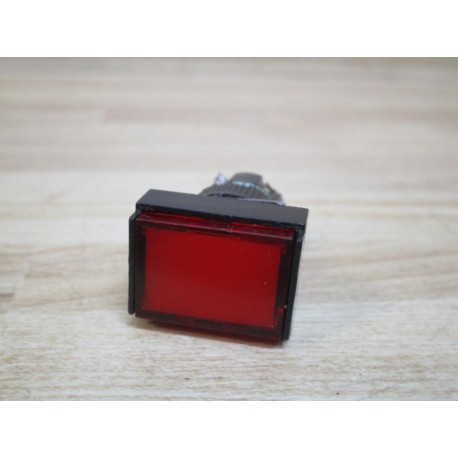 Fuji AH161-TL Pushbutton AH161TL Red - Used