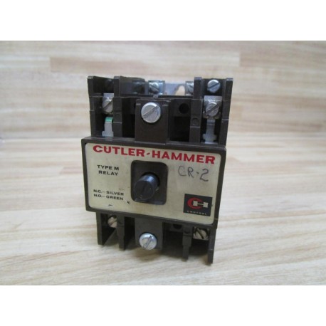 Cutler Hammer D26MB Relay 110120V 5060Hz - Used