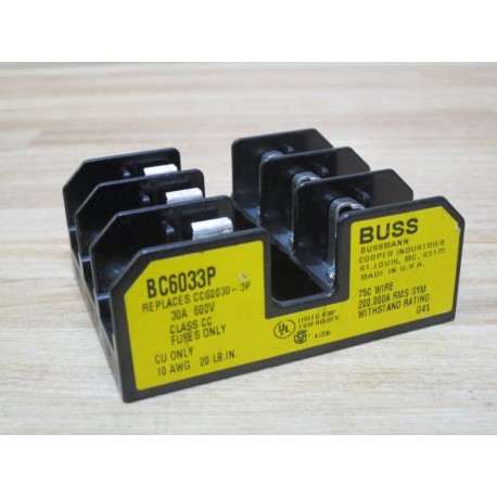 Bussmann BC6033P Fuse Block BC6033P - New No Box