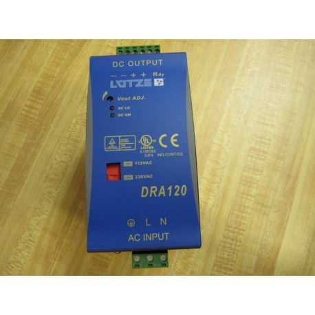 Lutze DRA120-24FPB Power Supply - New No Box