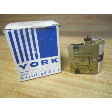 York 024-16255 Electromagnetic Relay 02416255