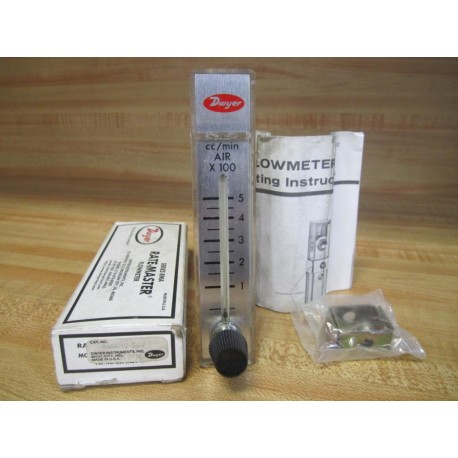 Dwyer RMA-12-SSV Series RM Rate-Master Flowmeter RMA12SSV