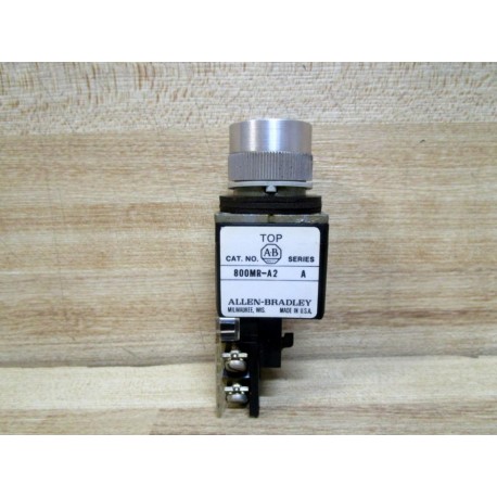Allen Bradley 800MR-A2B Pushbutton 800MR-A2 - Used