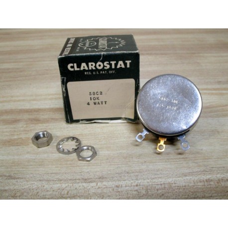 Clarostat 58C2-10K Potentiometer 58C210K