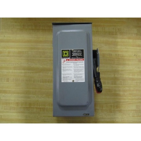 Square D HU361RBEI Safety Switch 30A - Used