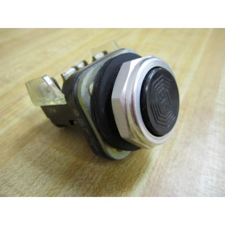 Allen Bradley 800T-A Button Black w800TXA - Used