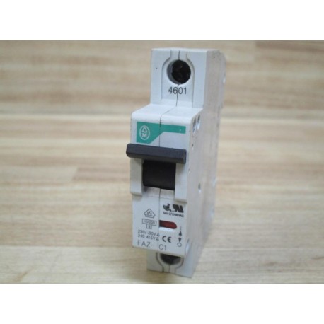 Moeller FAZ-C1 Circuit Breaker - Used