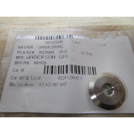 Anderson Gre N97925 Washer Upper Spring