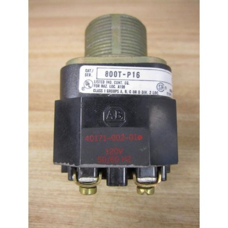 Allen Bradley 800T-P16 Pilot Light WTransformer - Used