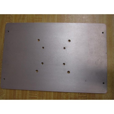 10-6 12-18 Mounting Plate 12 Holes - New No Box