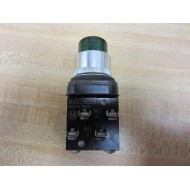 Allen Bradley 800T-PT16G Green Pilot Light Old Style - Used
