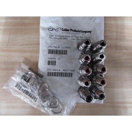 Colder Products LC15004 Coupling (Pack of 10)