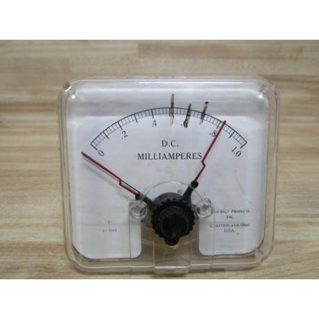 Assembly Products 3-411-1223 D.C. Milliamperes Meter - Used