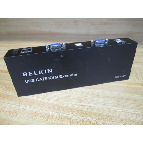 Belkin F1D086U USB CAT5 KVM Extender Receiver - Used