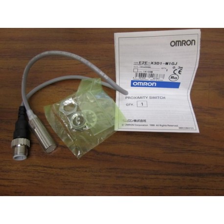 Omron E2E-X3D1-M1GJ Proximity Switch E2EX3D1M1GJ