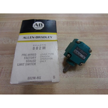 Allen Bradley 802M-HX Limit Switch Operating Head 802MHX Series D
