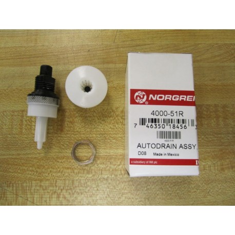 Norgren 4000-51R Autodrain Assembly 400051R