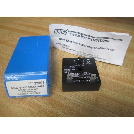 Mars 685744-32391 Solid State Delay Timer 68574432391