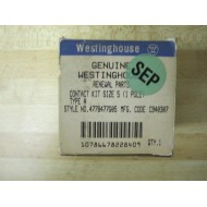 Westinghouse 477B477G05 Size 5 Contact Kit