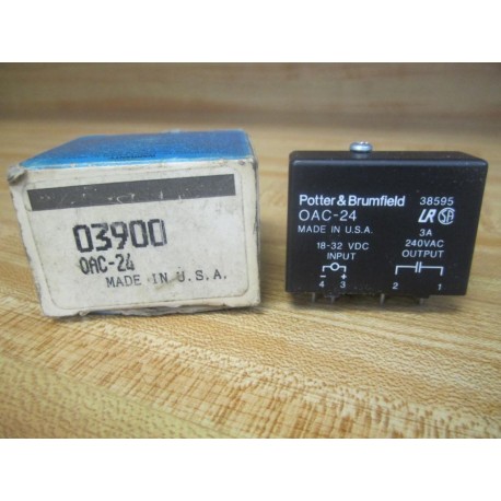 Potter & Brumfield OAC-24 Output Module OAC24