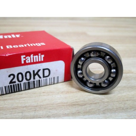 Fafnir 200KD Radial Ball Bearing 200KD Single Shield