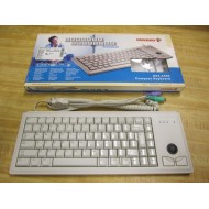 Cherry G84-4400 Compact Keyboard With Trackball G844400