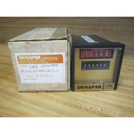 Dynapar CB2-516-AIP-ABB11-BR20-00 CB2 Counter CB2516AIPABB11BR2000