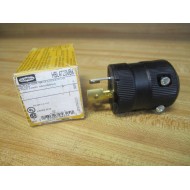 Hubbell HBL4723VBK Valise Twist-Lock Plug