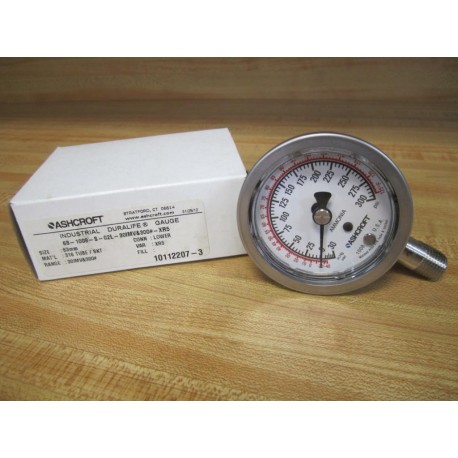 Ashcroft 63-1008-S-02L-30IMV&300-XR5 Ammonia Gauge 631008S02L30IMV&300XR5