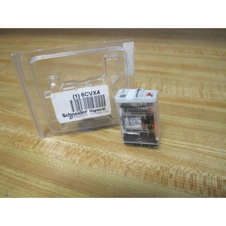SchneiderMagnecraft 781XAXM4L-120A 6CVX4 Relay 781XAXM4L120A