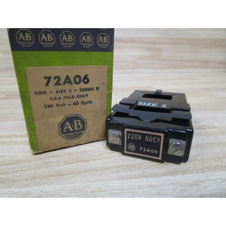 Allen Bradley 72A06 Coil  72AO6