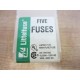 Littelfuse 3AG 3A 318 3AG3A318 Miniature Pigtail Fuse 3A (Pack of 5)