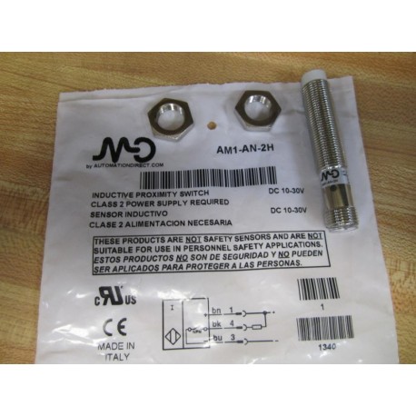 Automation Direct AM1-AN-2H Inductive Proximity Sensor AM1AN2H