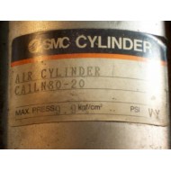SMC CA1LN80-20 Air Cylinder - Used