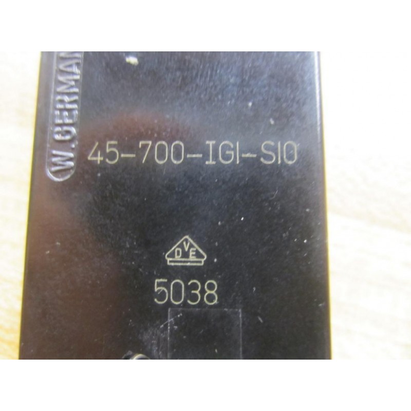 E-T-A 45-700-IG1-S10 Circuit Breaker 45700IG1S10 25 Amps 