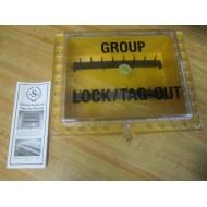 Saalman Safety Systems BSL-21185-Y Group Lock Out Box BSL21185Y - New No Box