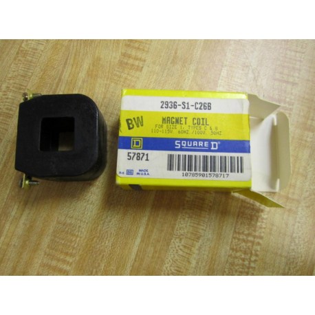 Square D 2936-S1-C26B Magnetic Coil