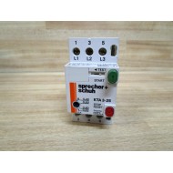 Sprecher+Schuh KTA 3-25 Circuit Breaker KTA325 0.40-0.63A - Used