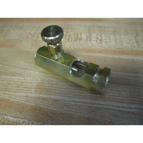 LDI Industries N102-03 Straight Brass Needle Valve N10203 - New No Box