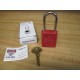 Master Lock 410RED Safety Lockout Padlock wKey