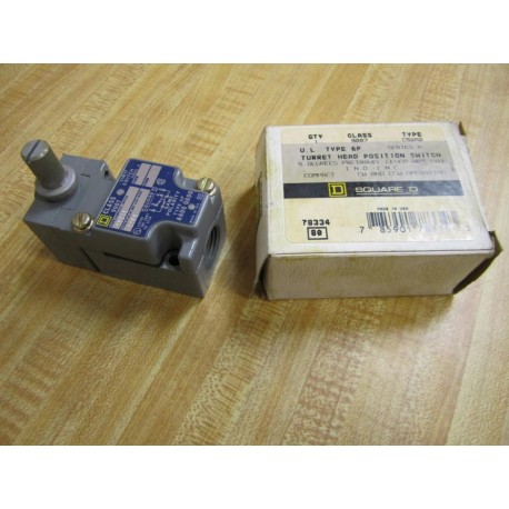 Square D 9007-C52A2 Limit Switch 9007C52A2 Series A