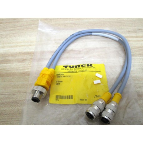 Turck VBRS4.4-2RK4T-0.30.3 Junction U0177