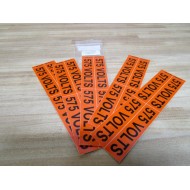 Ziptape VM-575B Voltage Markers (Pack of 5)