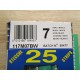 Grafoplast 117M07BW Label 7 (Pack of 25)
