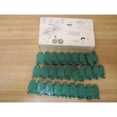 Allen Bradley 1492-W6 Terminal Block 1492-W6G Green (Pack of 25)