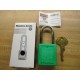 Master Lock 410GRN Safety Lockout Padlock & Key 5 Alt. Key 'S