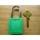 Master Lock 410GRN Safety Lockout Padlock & Key 5 Alt. Key 'S