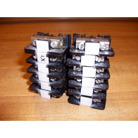 Allen Bradley 1492-F Terminal Block 1492F1 Black (Pack of 12) - Used