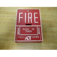 ADT ADT-BG-10 -BG-10 -BG-10 Non-Coded Fire Alarm Box - Used